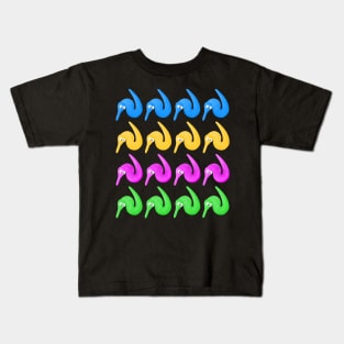 worm on a string Kids T-Shirt